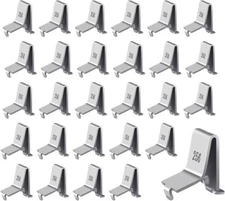 Adjustable Heavy Duty Metal Shelf Clips for Kitchen Cabinet Bookcase