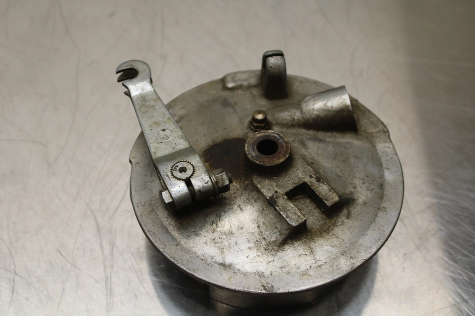 69-70 YAMAHA L5T RIGHT FRONT BRAKE DRUM BB138 - Image 4 of 4