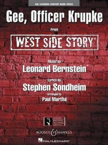 Thumbnail - Gee, Officer Krupke - From West Side Story (sheet Music) (us Import)