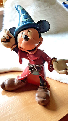 Seltene große Disney Micky Maus-Figur ''Zauberlehrling''  Retro-Vintage-look Höhe 
