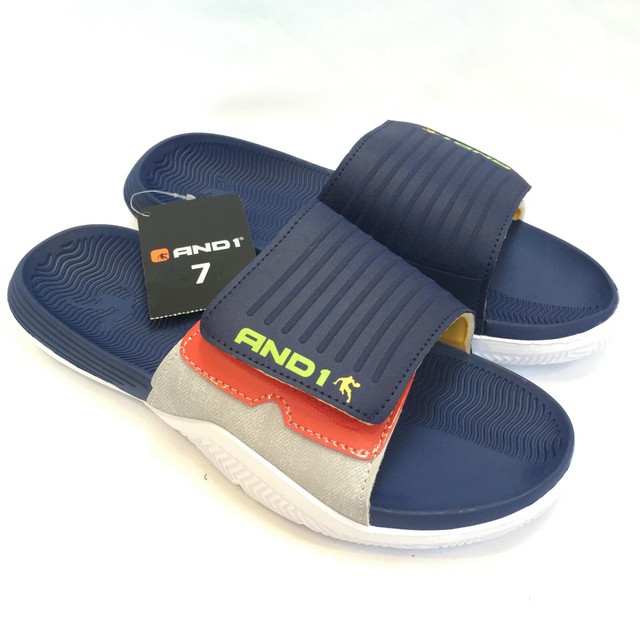 Slides Shoes Sandals Swish Navy Blue 