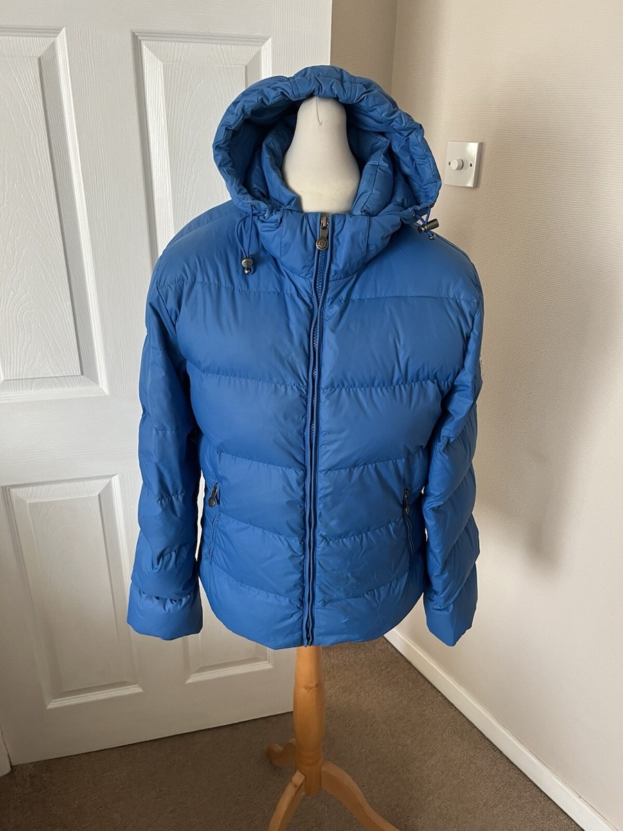 Men's Blue Pyrenex Spoutnic Matte Down Puffer Jacket Size Medium