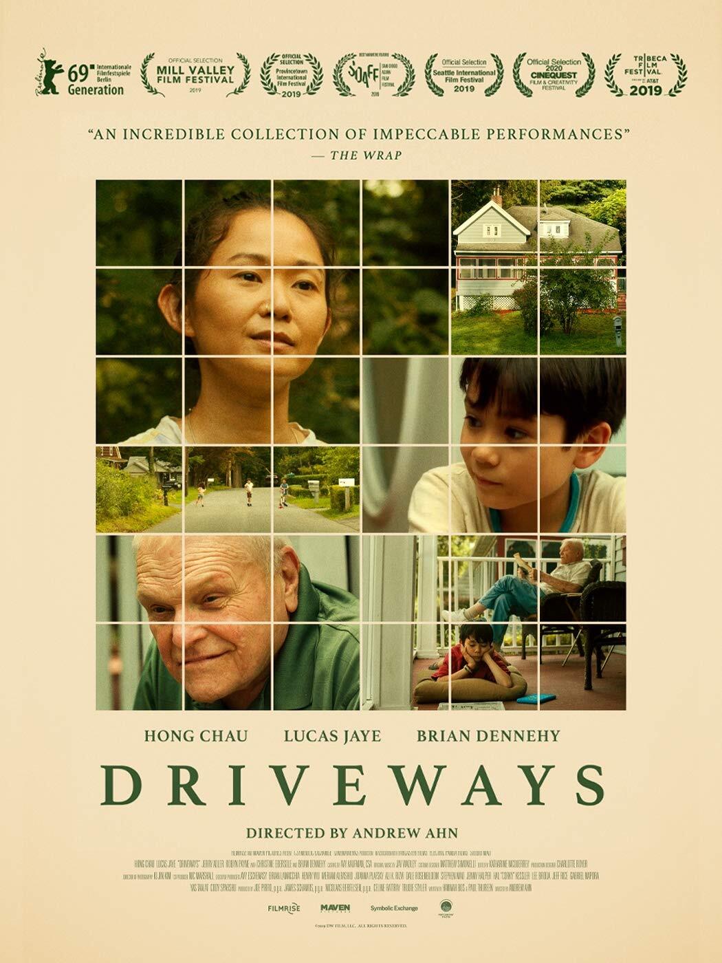 Driveways (DVD) Brian Dennehy Christine Ebersole Hong Chau Lucas Jaye