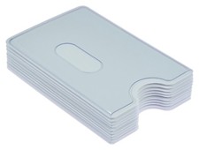 EC Kartenhülle WEIß transparent STABIL Kred...