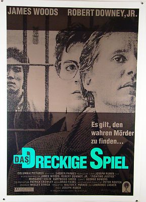 Das dreckige Spiel TRUE BELIEVER - James Woods - Filmplakat DIN A1 (gerollt)