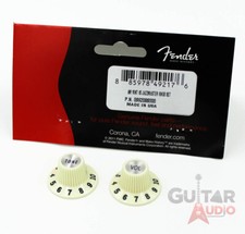 Genuine Fender '65 American Vintage Jazzmaster Hat Knobs Pair Set - 099-2086-000