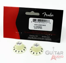 Genuine Fender '65 American Vintage Jazzmaster Hat Knobs Pair Set - 099-2086-000