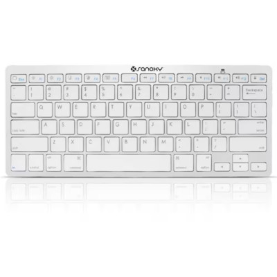 Slim Cordless Wifi BT Keyboard for Ios, Android, Windows and Mac