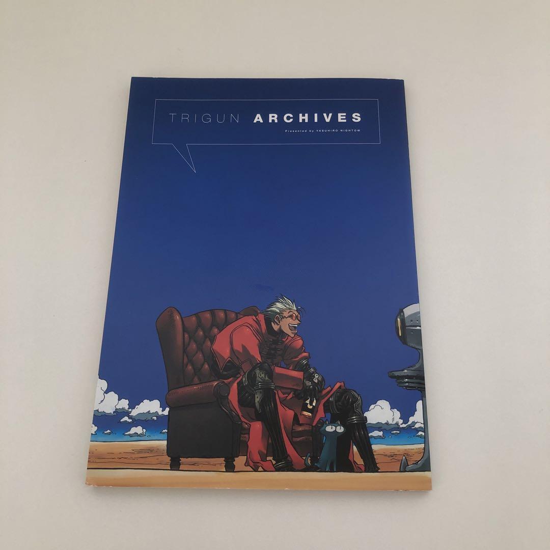 Trigun Archives illustrations Art Book Limited item for Comics