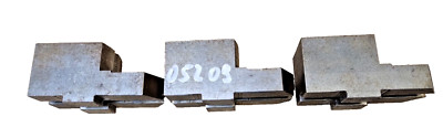 Weiche Aufsatzbacken 40x83x40 mm 3 Backen Futter Drehfutter bearbeitet 3 St