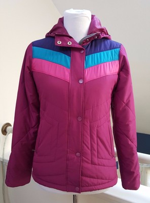 Merrell  Purple Pink Multi Stripe Design Jacket, XS