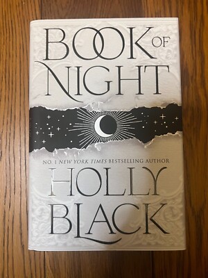 Book Of Night By Holly Black Illumicrate Signed Exclusive Special Stenciled Ed