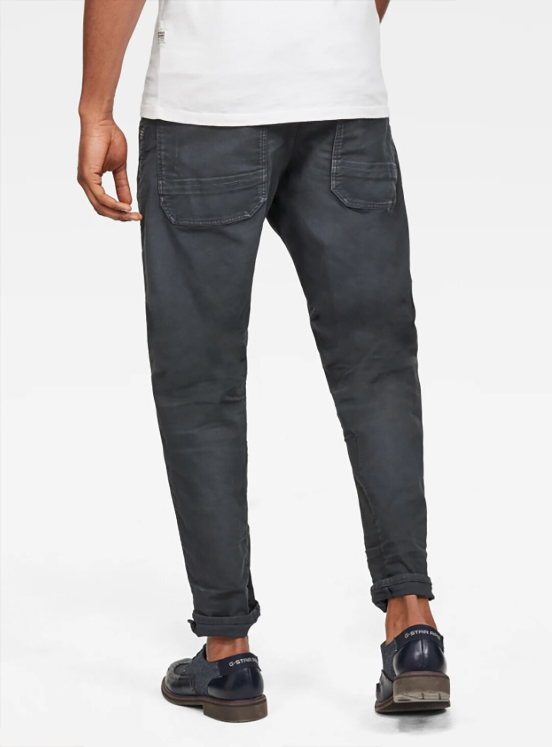 G-Star Raw Men's Raven Gray Loic Relaxed Tapered Colored Jeans $210