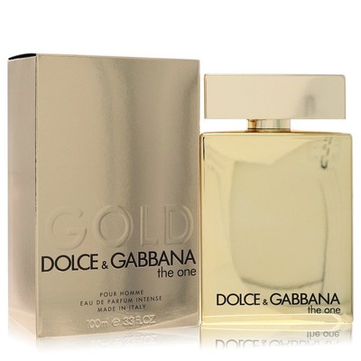 The One Gold by Dolce & Gabbana Eau De Parfum Intense Spray 3.4 oz For Men