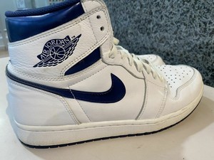 air jordan 1 retro high og metallic navy
