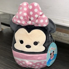 NWT Squishmallow Disney's MINNIE MOUSE 8" Soft Plush Toy Licensed