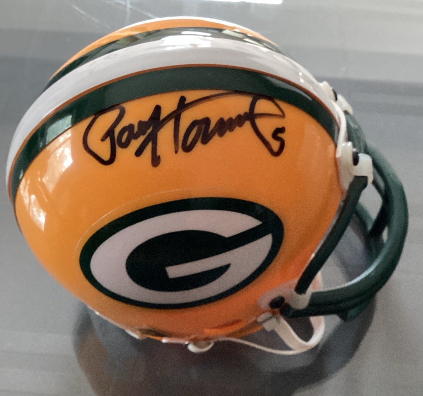 Paul Hornung Green Bay Packer Signed Riddell Minihelmet Autographed