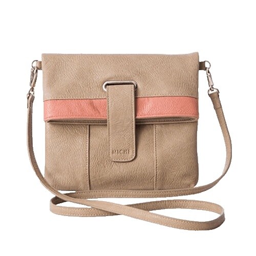 Miche Backpack - Poppy - Pretty Peach Color Miche Brand Poppy Backpack NIP Coral faux Leather bag Retail  main image 3