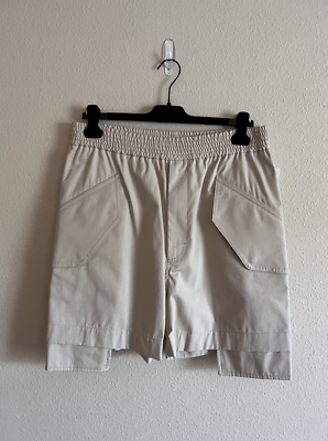1017 Alyx 9SM Ripstop Shorts - Size Large - Beige - Made in Italy