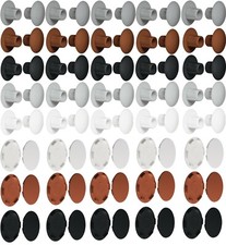 20x tappo chiusura plastica nero bianco mobili inserto cappuccio copriforo fori