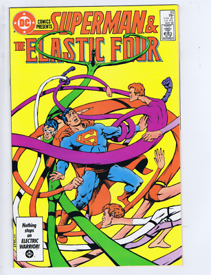 DC Comics Presents #93 DC 1986 Superman Elastic Lad, Elongated Man