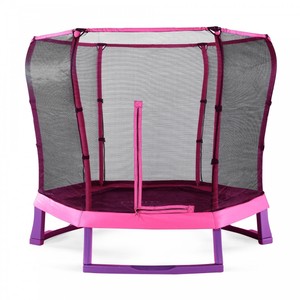 pink toddler trampoline