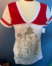 NWT Universal Studios Wizarding World Harry Potter Shirt Gryffindor Womens Lg