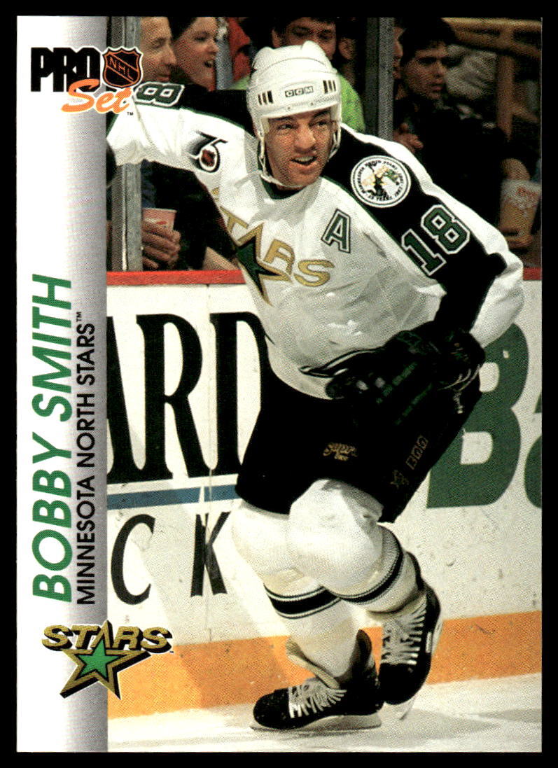 1992-93 Pro Set #81 Bobby Smith Minnesota North Stars Hockey Card