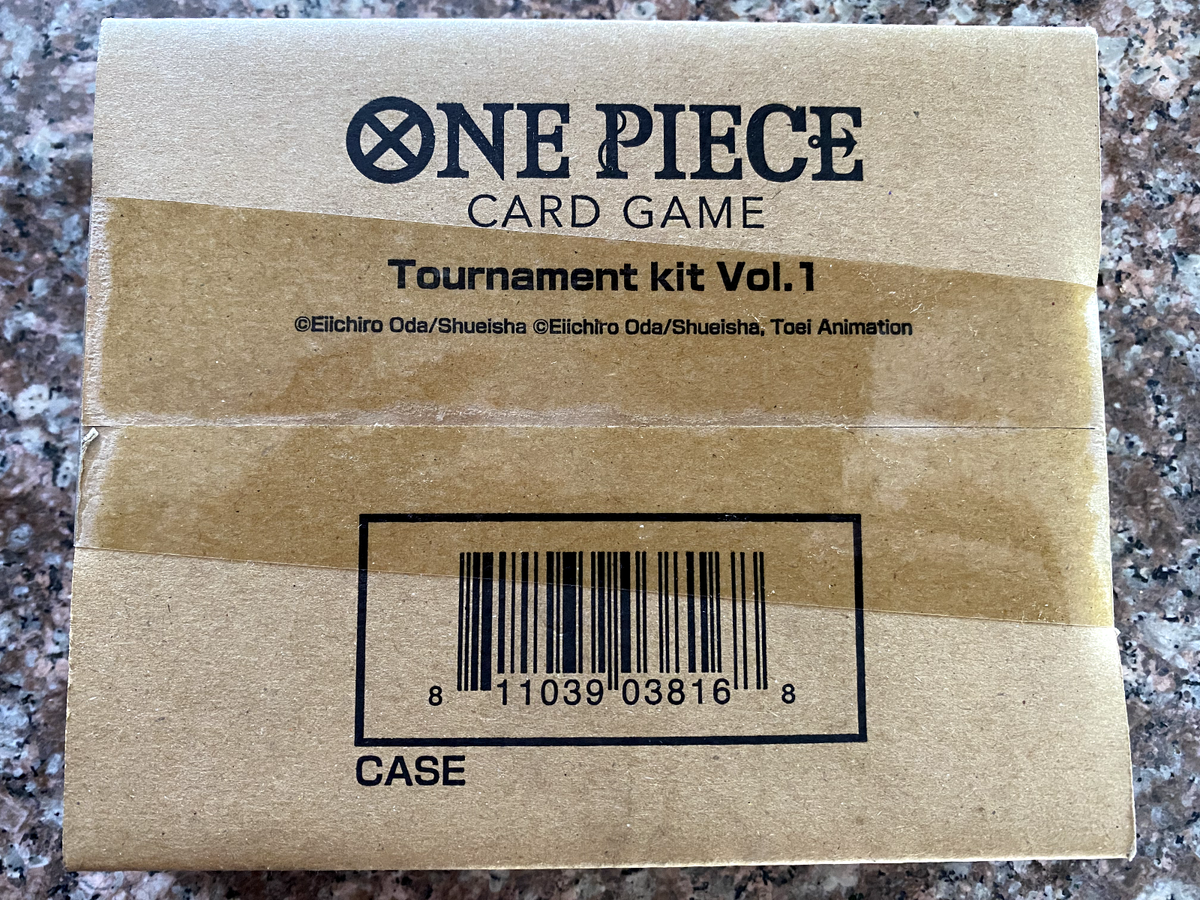 One Piece Card Game Tournament Kit Vol. 1 FACTORY SEALED - NEW One Piece Card Game Tournament Kit Vol. 1 FACTORY SEALED - NEW