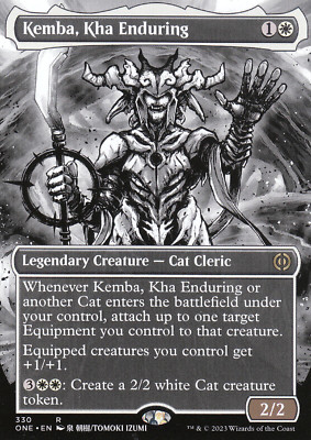 Kemba, Kha Enduring V.1  FOIL Borderless Phyrexia: All Will Be One MTG