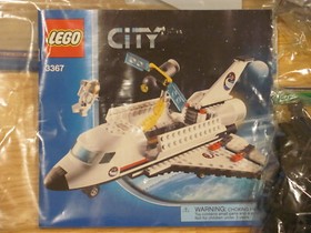 LEGO CITY 3367 Space Shuttle  100% Complete, Box &  Instructions