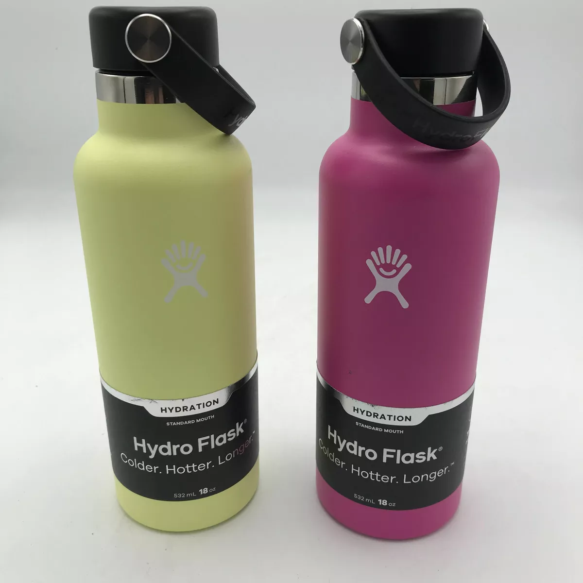 Hydro Flask 18 oz HYDRATION STANDARD MOUTH - PINK OR YELLOW