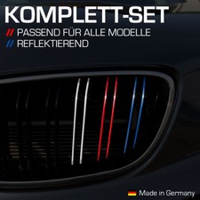 Nierenaufkleber für alle BMW Autos Dunkelblau Rot Weiß Hellblau Reflektierend