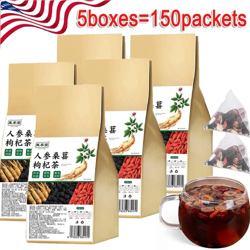 Ginseng Mulberry Medlar Tea, Kidney tea ,liver tea,kidney health for Men & Women - Picture 16 of 17
