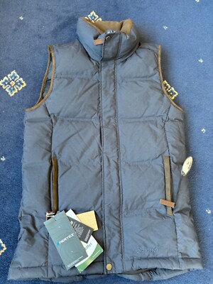Schoffel Twickenham Daunenweste, navy, 34  *NEU*