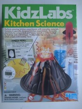 Kidz Labs Kitchen Science Kit 6 Experiments for Kids 8 New sealed