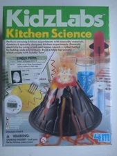 Kidz Labs Kitchen Science Kit 6 Experiments for Kids 8+ New sealed
