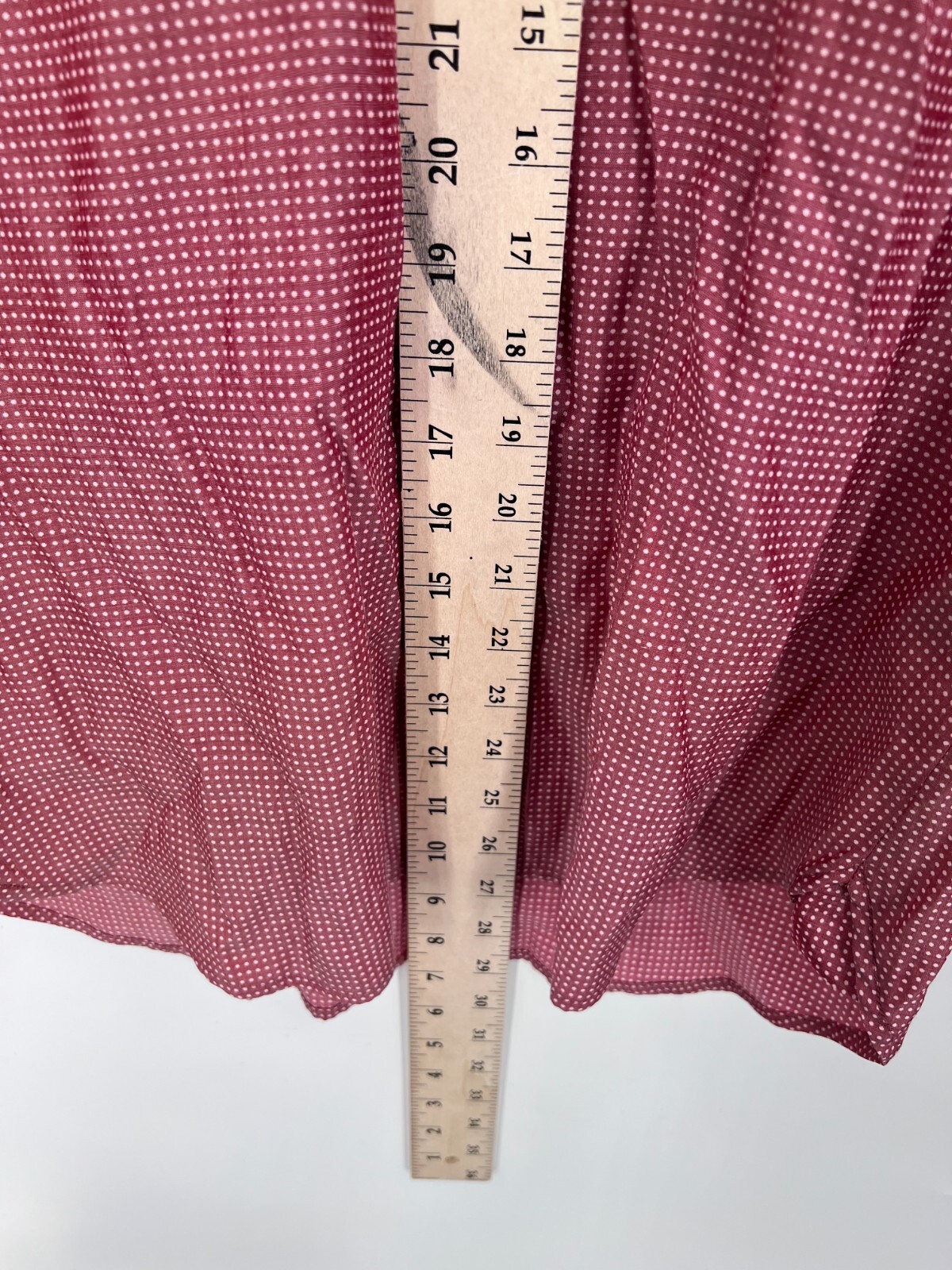 Express Viscose Button-Down Collared Polka Dot Bl… - image 9