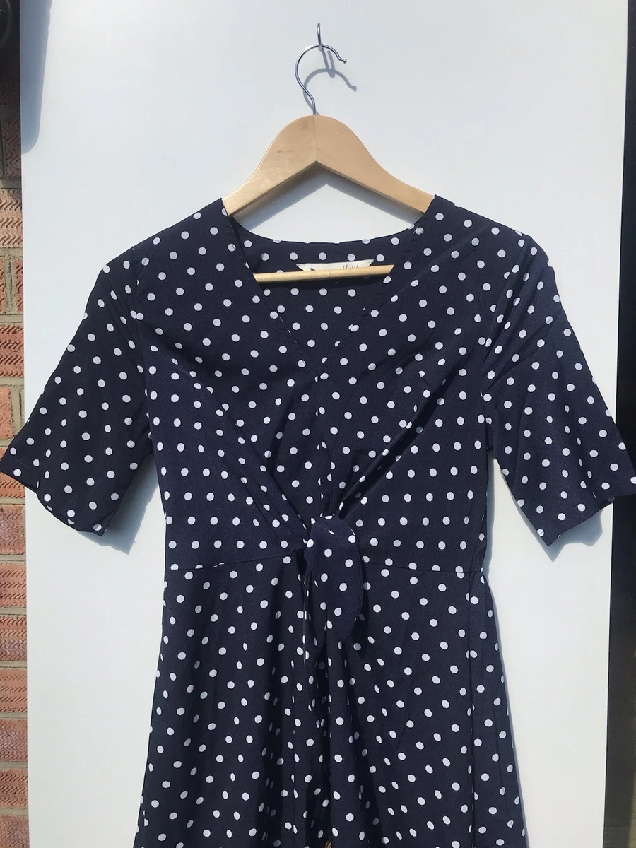 Yumi polka top dot dress