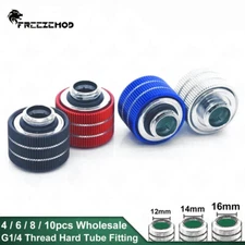 FREEZEMOD 4/6/8/10Pcs Torque Anti-off Hard Tube Fitting For OD 12/14/16mm Pipe