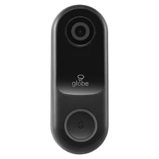 Wi-Fi Smart Video Doorbell, Hardwired, No Hub Required, IP54 Rated, 1080p, Mo...