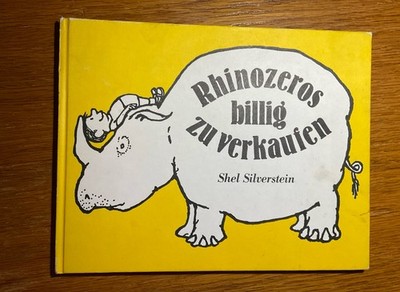 rhinozeros billig zu verkaufen shel silverstein