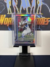 2025 TOPPS CHROME KALEL MULLINGS RC AUTO 96/499 #RA-KMU TITANS