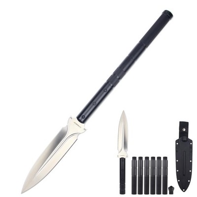 Tactic Hunting Boar Spear,A8 Tool steel,Sharp heavy Hunting Spear,T6 aviation...
