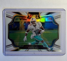 TYREEK HILL 2025 PANINI SELECT FOOTBALL /35 FIELD LEVEL WHITE PRIZM