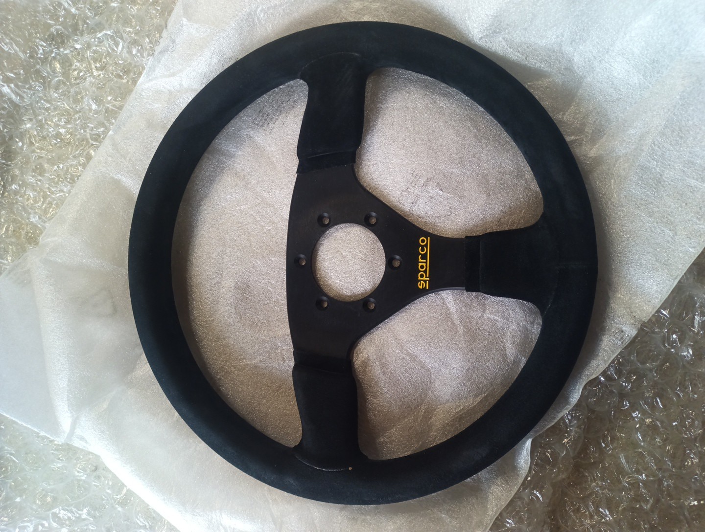 NEW Lotus LOT elise exige 340R Sparco suede steering wheel hub adapter bushings