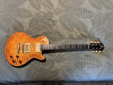 Patrick James Eggle 2017 Macon S.C. 6-String RH Solid Electric Guitar Brown Case