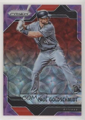 2017 Panini Chronicles Prizm Purple Scope Prizm 10/99 Paul Goldschmidt #37 0b5