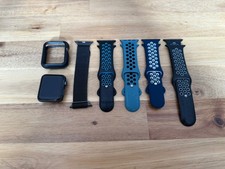 Apple Watch Series 3, 42mm, Space Gray Aluminum, WiFi with Case and 5 Bands