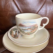 Crown Devon Fieldings Tea Cup Saucer & Plate Set